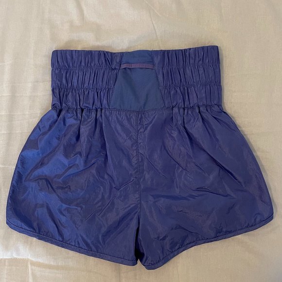 Free People The Way Home Shorts in Deep Sea - Picture 5 of 5